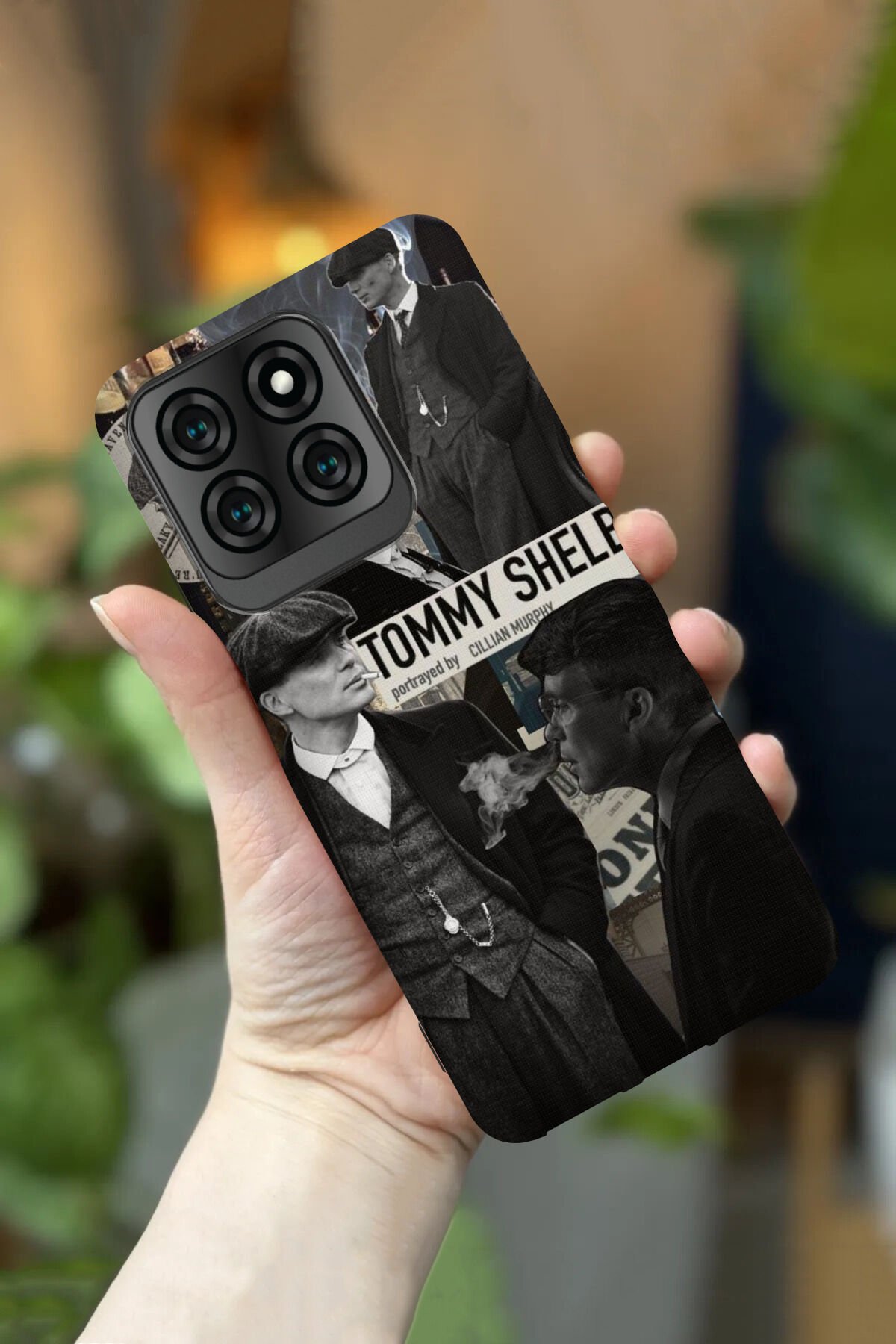 Reeder S71 Uyumlu Kamera Korumalı Peaky Blinders Desenli HD Baskılı Silikon Kılıf