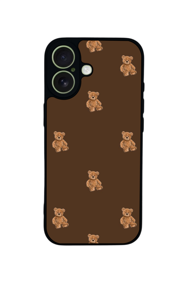 iPhone 17 Uyumlu Ayı Tasarımlı Glossy Premium Kılıf