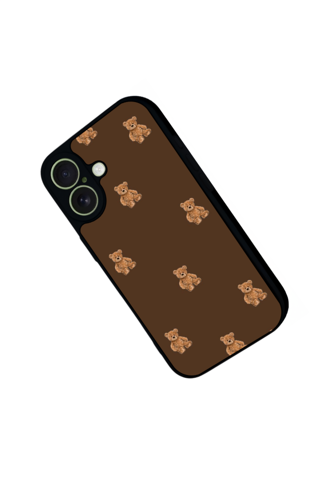 iPhone 17 Uyumlu Ayı Tasarımlı Glossy Premium Kılıf