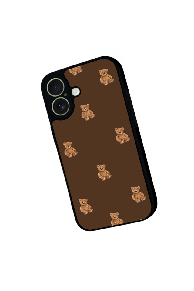 iPhone 17 Uyumlu Ayı Tasarımlı Glossy Premium Kılıf