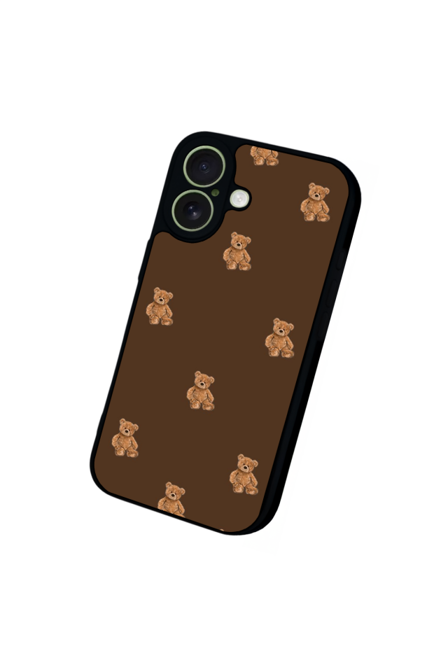 iPhone 17 Uyumlu Ayı Tasarımlı Glossy Premium Kılıf