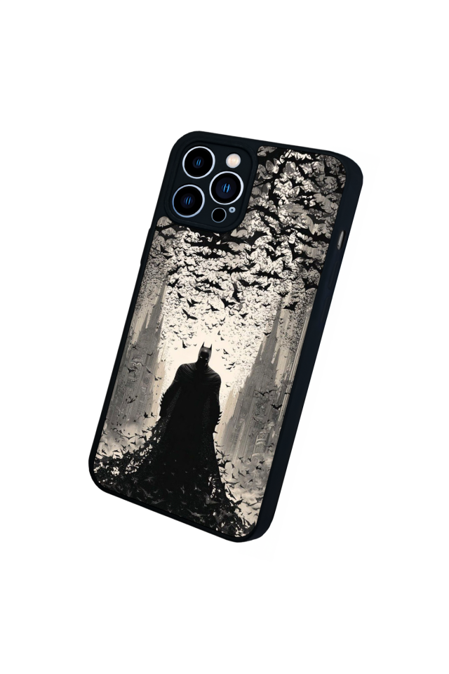iPhone 13 Pro Max Uyumlu Batman Tasarımlı Glossy Premium Kılıf