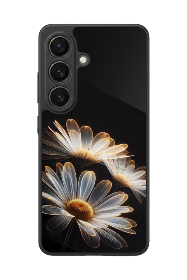 Samsung Galaxy S26 Uyumlu Cicek Tasarımlı Glossy Premium Kılıf