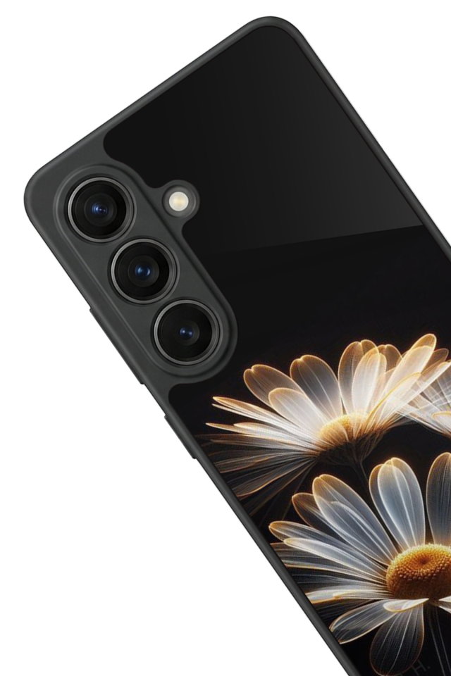 Samsung Galaxy S26 Uyumlu Cicek Tasarımlı Glossy Premium Kılıf