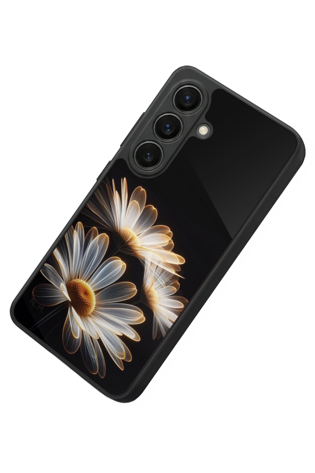 Samsung Galaxy S26 Uyumlu Cicek Tasarımlı Glossy Premium Kılıf