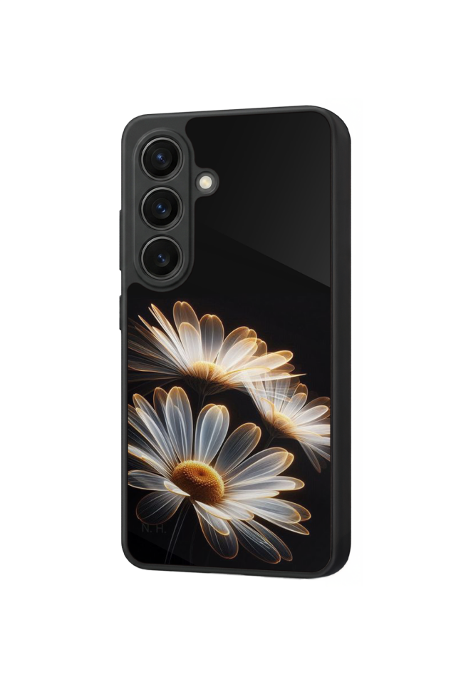 Samsung Galaxy S26 Uyumlu Cicek Tasarımlı Glossy Premium Kılıf