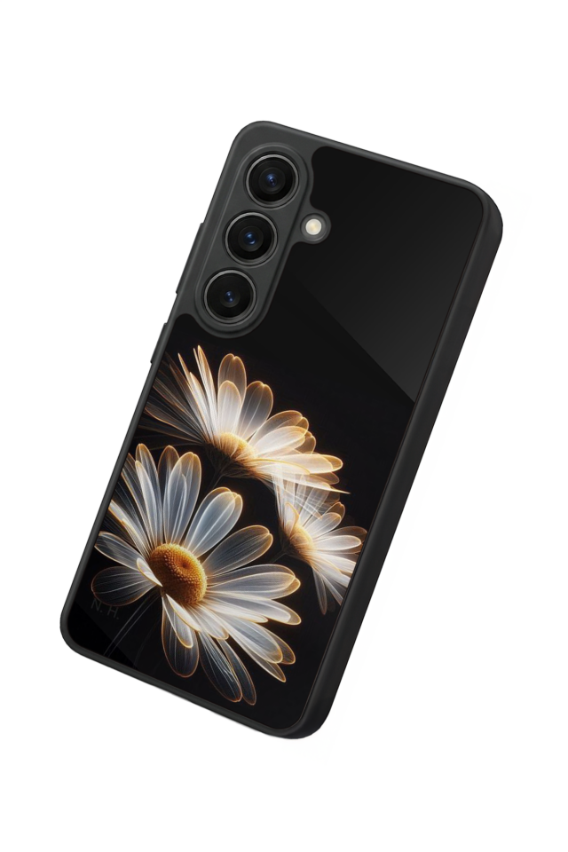 Samsung Galaxy S26 Uyumlu Cicek Tasarımlı Glossy Premium Kılıf