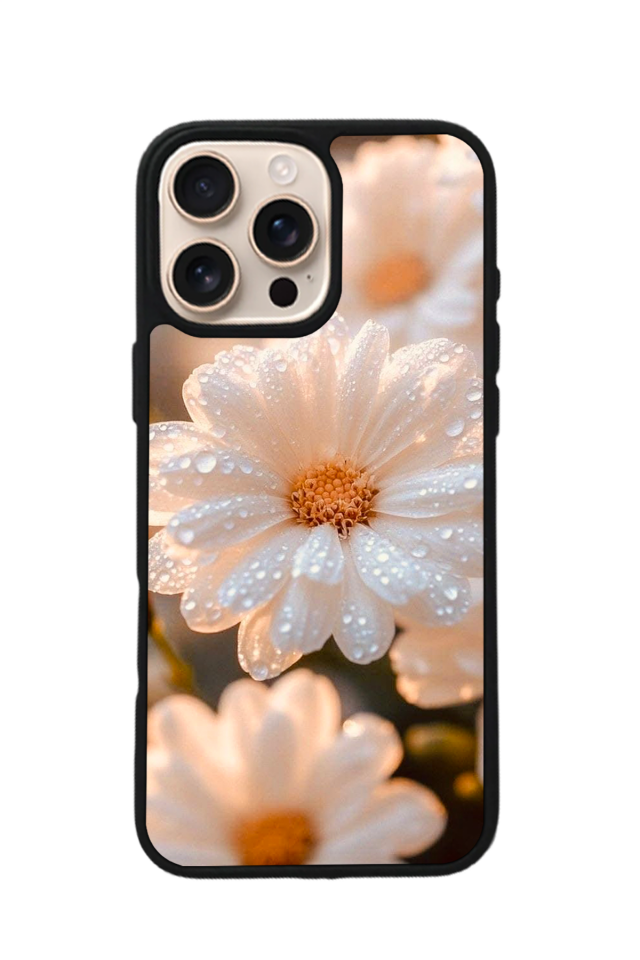 iPhone 14 Pro Max Uyumlu Cicek Tasarımlı Glossy Premium Kılıf
