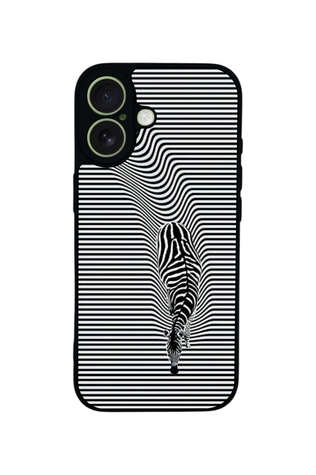 iPhone 17 Uyumlu Çizgi Sanatı Tasarımlı Glossy Premium Kılıf