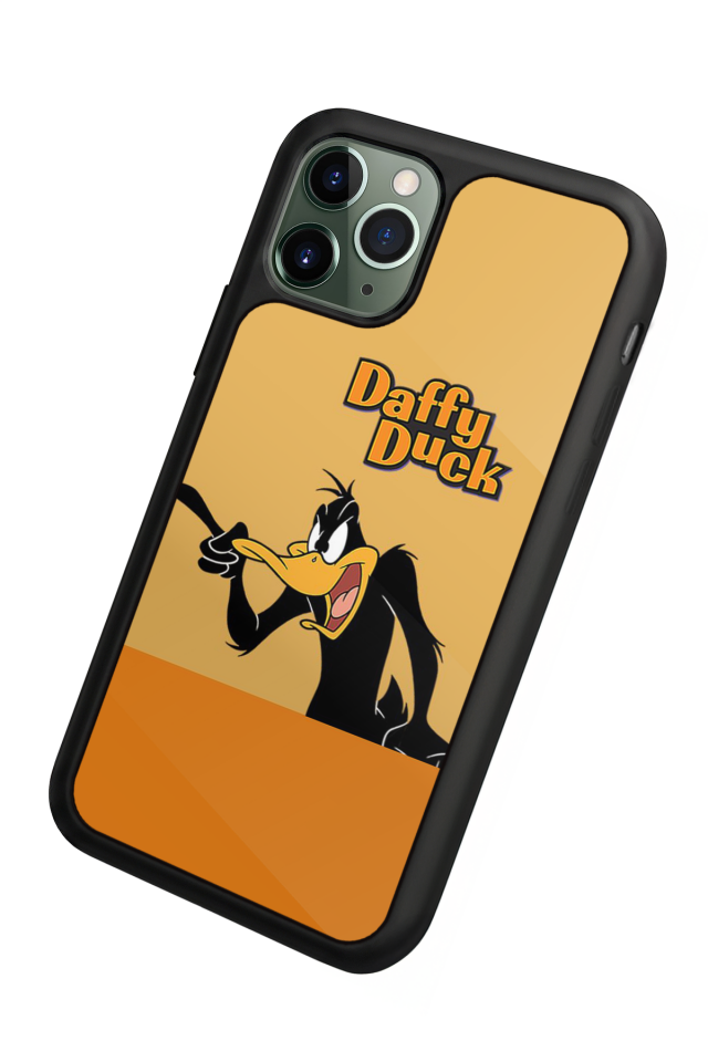 iPhone 11 Pro Max Uyumlu Daffy duck Tasarımlı Glossy Premium Kılıf