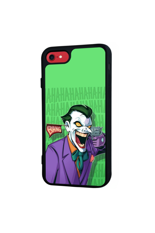 iPhone SE Uyumlu Joker Tasarımlı Glossy Premium Kılıf
