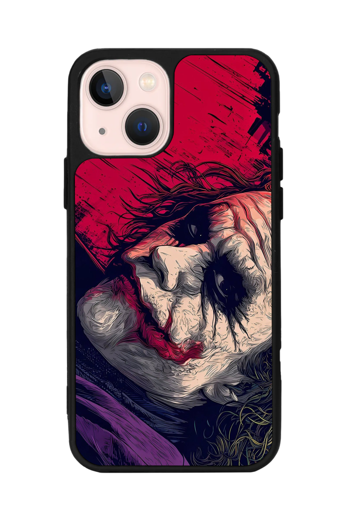 iPhone 15 Uyumlu Joker Tasarımlı Glossy Premium Kılıf