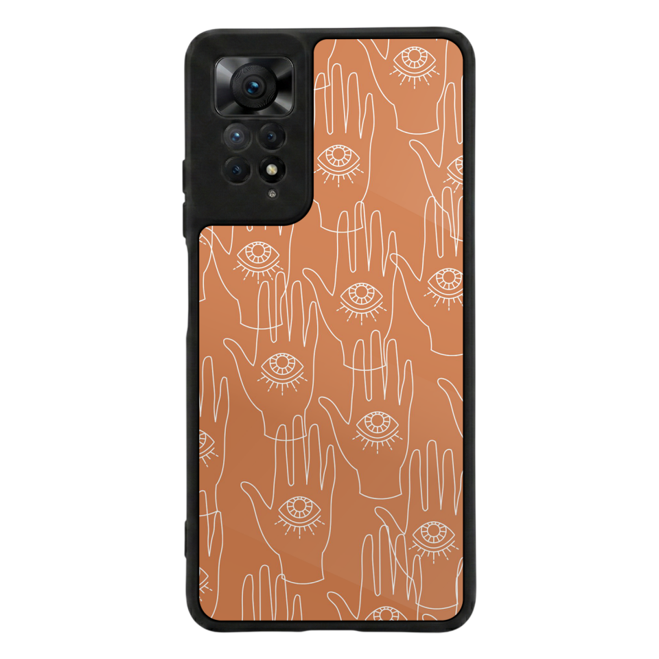 Xiaomi Redmi Note 11 Pro Uyumlu Line Art Tasarımlı Glossy Premium Kılıf
