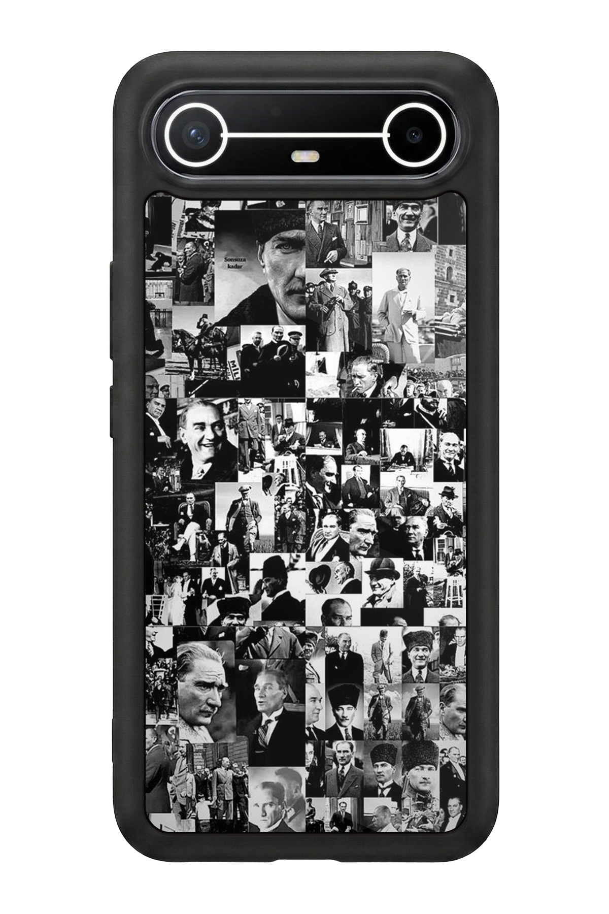 Tecno Spark Slim 5G Uyumlu Mustafa Kemal Ataturk Tasarımlı Glossy Premium Kılıf