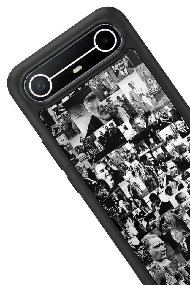 Tecno Spark Slim 5G Uyumlu Mustafa Kemal Ataturk Tasarımlı Glossy Premium Kılıf