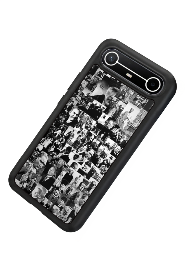 Tecno Spark Slim 5G Uyumlu Mustafa Kemal Ataturk Tasarımlı Glossy Premium Kılıf