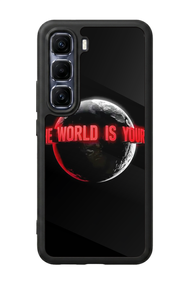 Infinix Hot 60 Pro Plus Uyumlu Scarface Tasarımlı Glossy Premium Kılıf