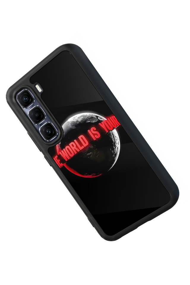 Infinix Hot 60 Pro Plus Uyumlu Scarface Tasarımlı Glossy Premium Kılıf