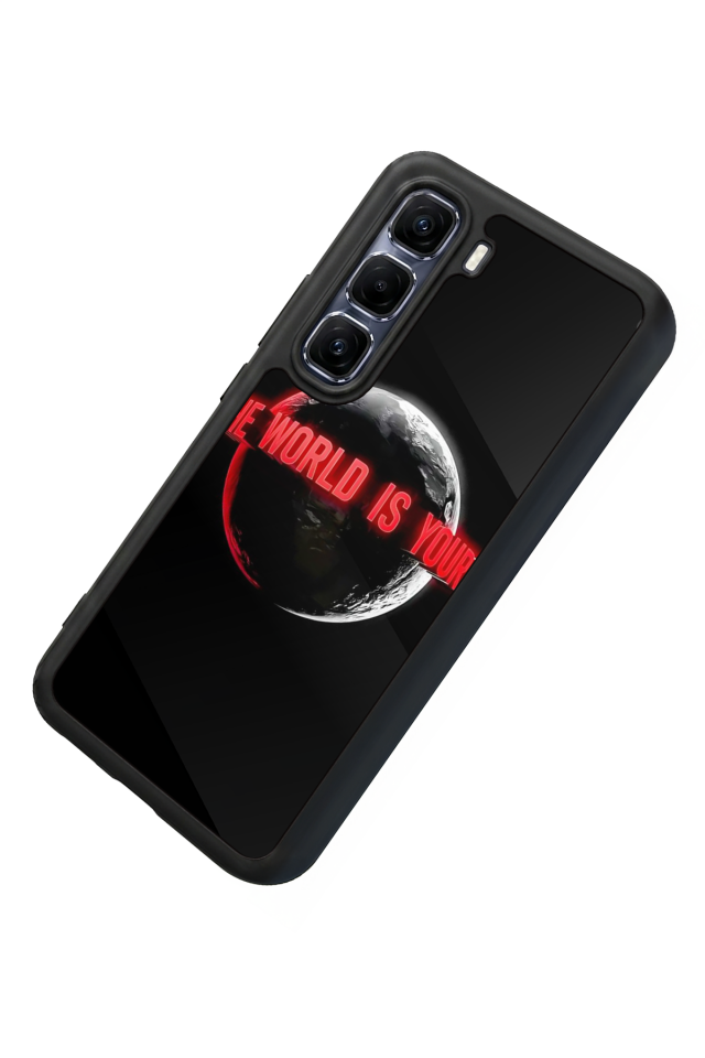 Infinix Hot 60 Pro Plus Uyumlu Scarface Tasarımlı Glossy Premium Kılıf