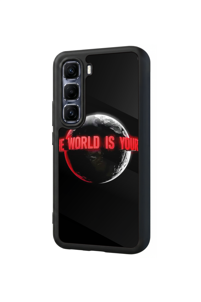 Infinix Hot 60 Pro Plus Uyumlu Scarface Tasarımlı Glossy Premium Kılıf