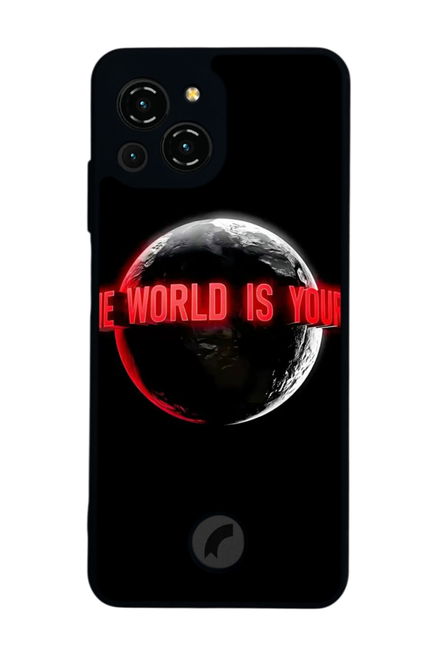 Reeder S23 Pro Max Uyumlu Scarface Tasarımlı Glossy Premium Kılıf