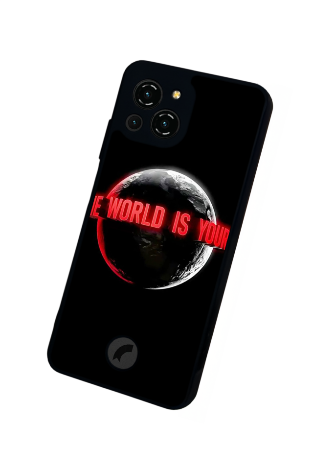 Reeder S23 Pro Max Uyumlu Scarface Tasarımlı Glossy Premium Kılıf