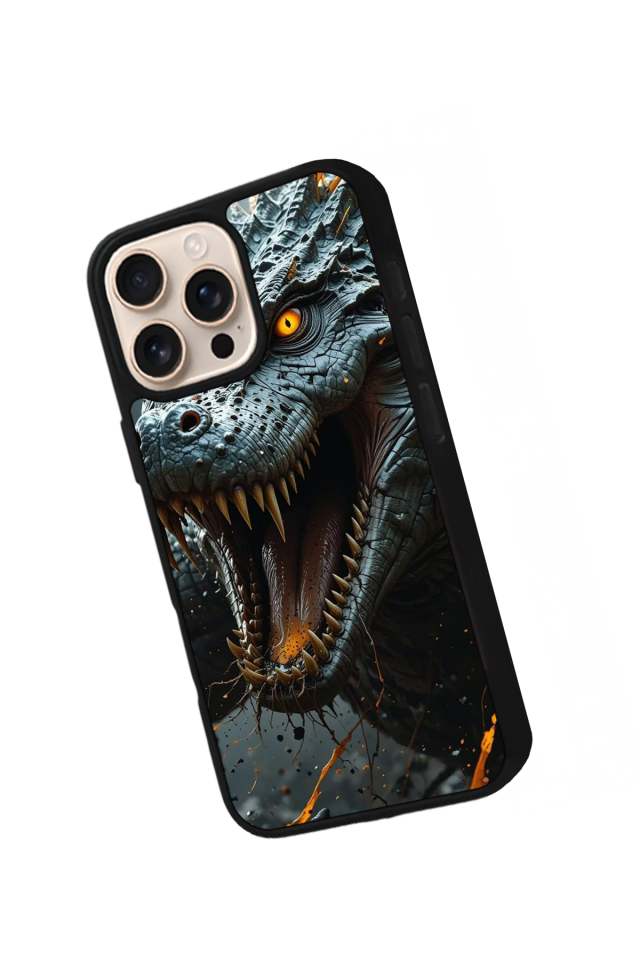 iPhone 15 Pro Max Uyumlu T-ReiPhone 15 Pro Max Tasarımlı Glossy Premium Kılıf