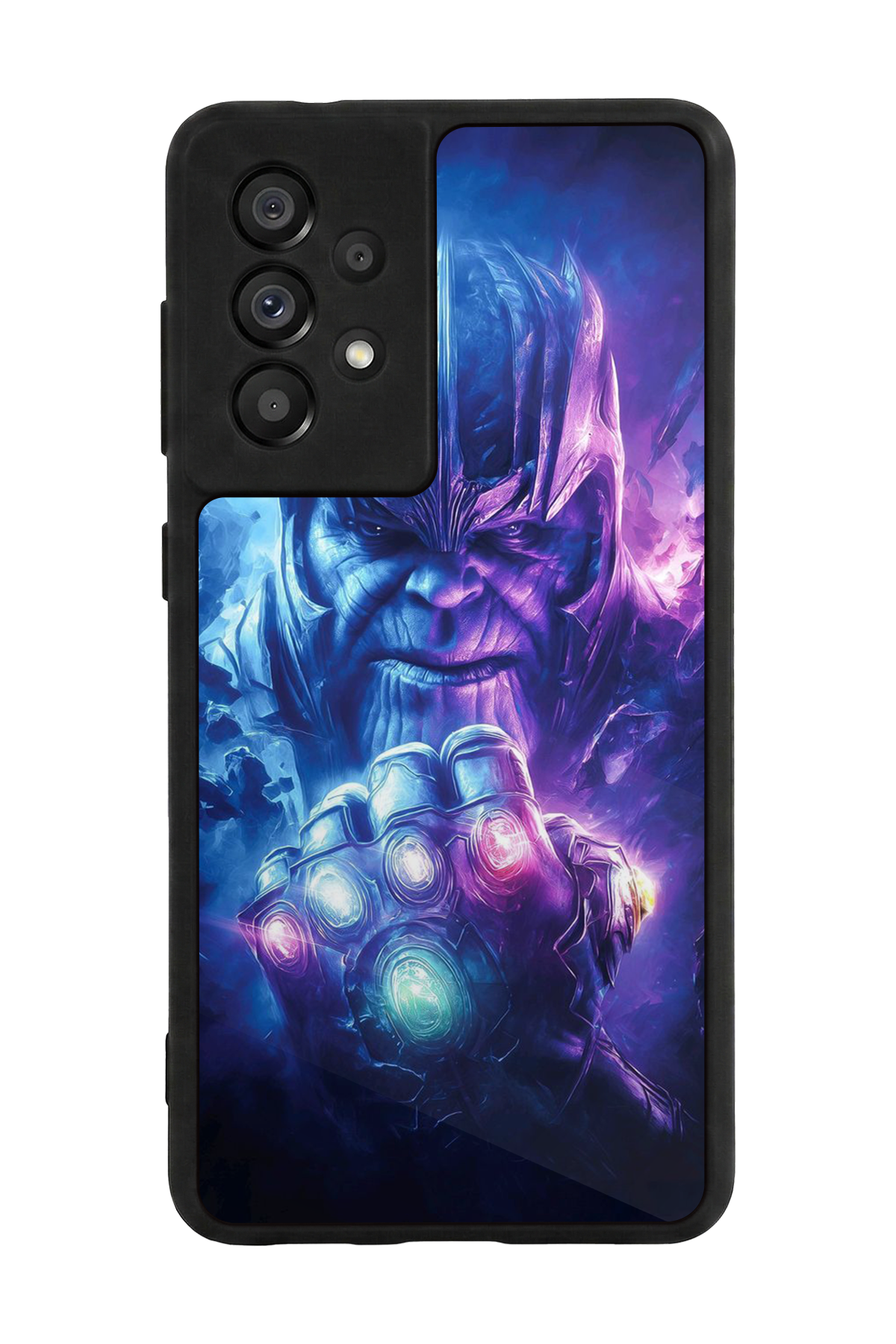 Samsung Galaxy A73 Uyumlu Thanos Tasarımlı Glossy Premium Kılıf