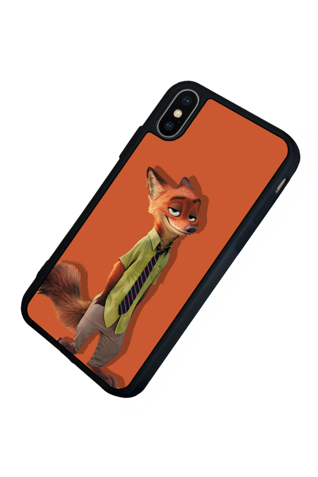 iPhone XS Max Uyumlu Zootropolis Tasarımlı Glossy Premium Kılıf