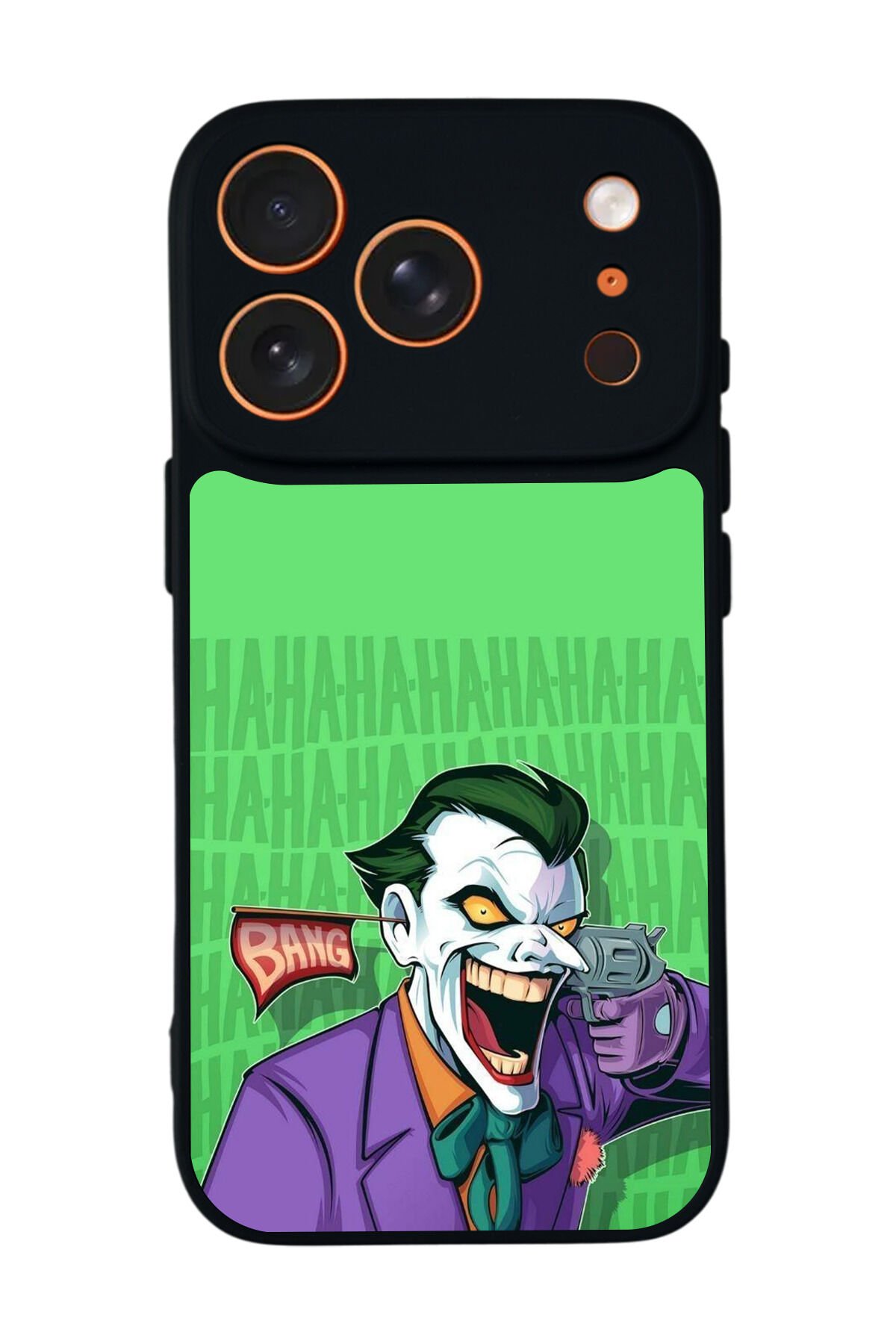 iPhone 17 Pro Max Uyumlu Joker Tasarımlı Glossy Premium Kılıf