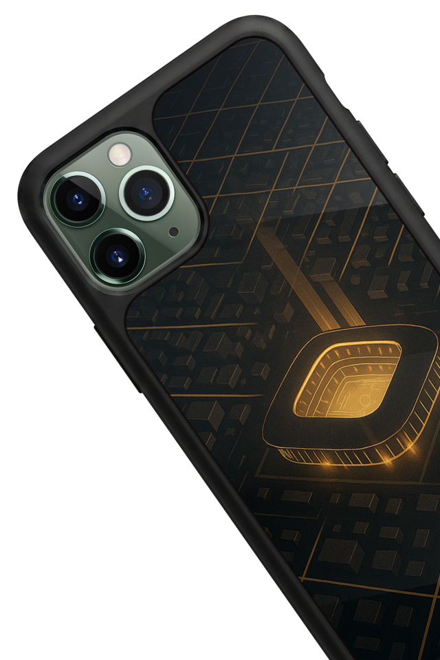 iPhone 11 Pro Uyumlu Aslan Tasarımlı Glossy Premium Kılıf