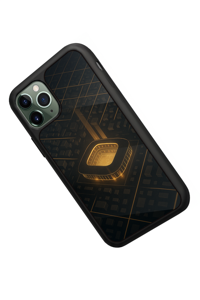 iPhone 11 Pro Uyumlu Aslan Tasarımlı Glossy Premium Kılıf