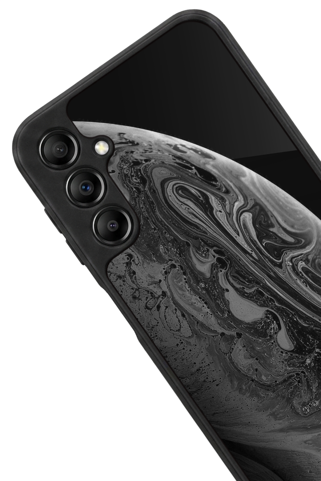 Samsung Galaxy A14 Uyumlu Ay Tasarımlı Glossy Premium Kılıf