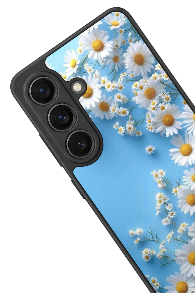 Samsung Galaxy S26 Uyumlu Cicek Tasarımlı Glossy Premium Kılıf