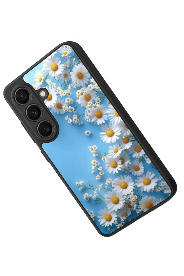 Samsung Galaxy S26 Uyumlu Cicek Tasarımlı Glossy Premium Kılıf