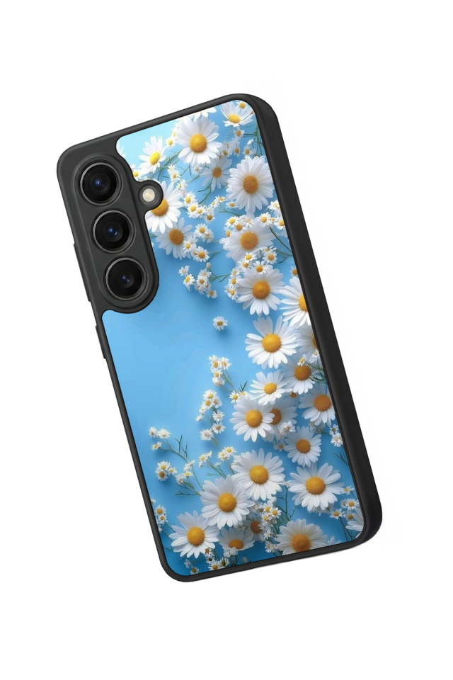 Samsung Galaxy S26 Uyumlu Cicek Tasarımlı Glossy Premium Kılıf