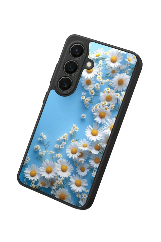 Samsung Galaxy S26 Uyumlu Cicek Tasarımlı Glossy Premium Kılıf