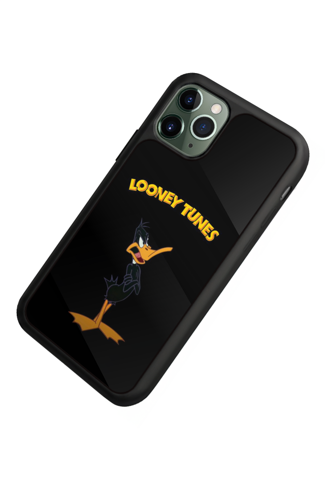 iPhone 11 Pro Max Uyumlu Daffy duck Tasarımlı Glossy Premium Kılıf