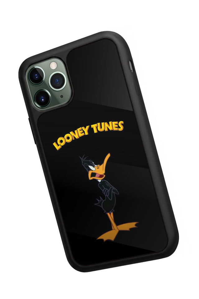 iPhone 11 Pro Max Uyumlu Daffy duck Tasarımlı Glossy Premium Kılıf