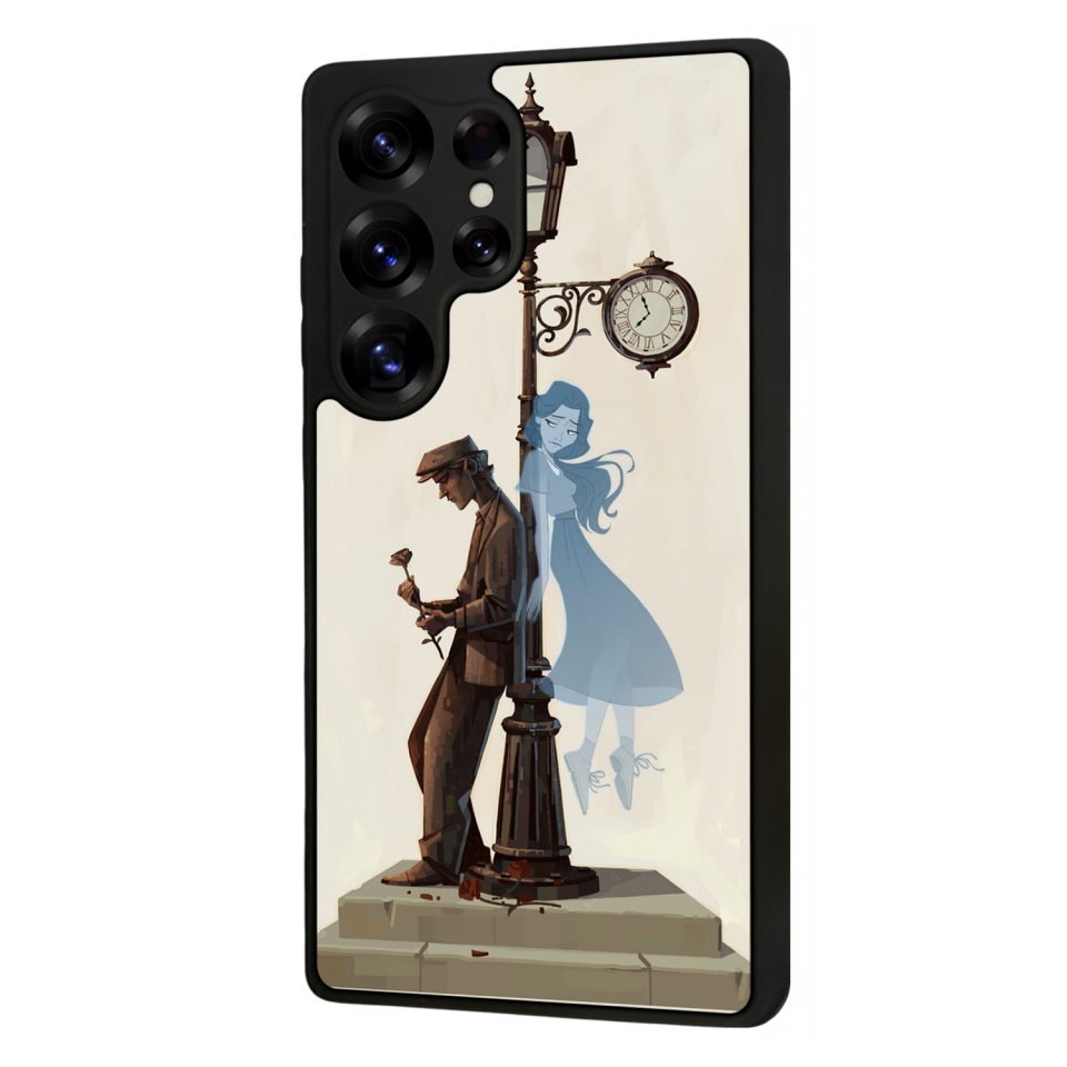 Samsung Galaxy S25 Ultra Uyumlu  Kalp Love Tasarımlı Glossy Premium Kılıf