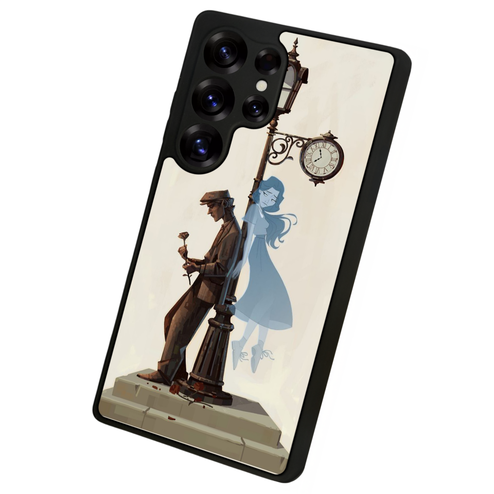 Samsung Galaxy S25 Ultra Uyumlu  Kalp Love Tasarımlı Glossy Premium Kılıf