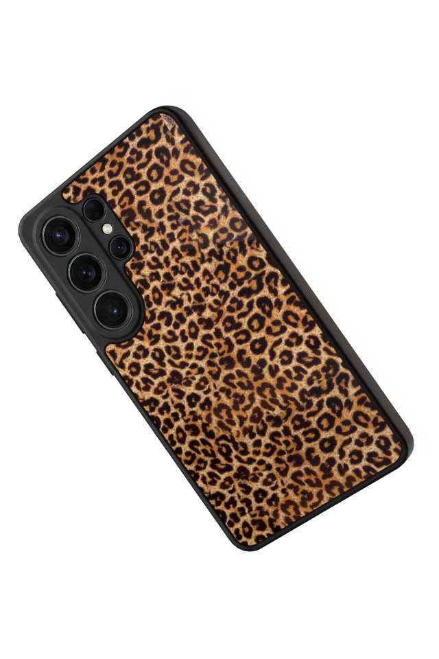 Samsung Galaxy S26 Ultra Uyumlu Leopar Tasarımlı Glossy Premium Kılıf