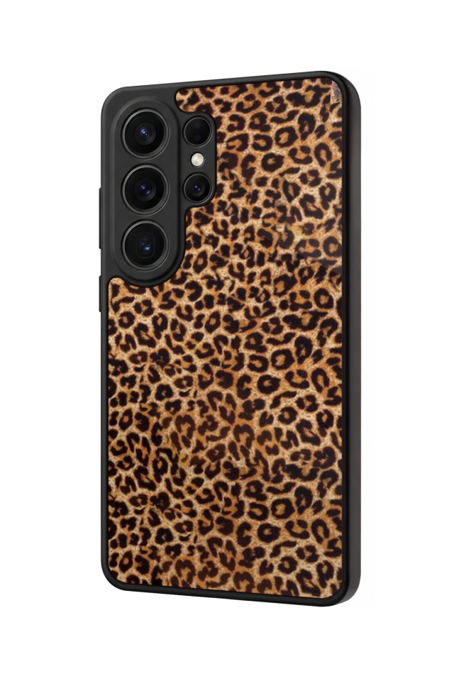 Samsung Galaxy S26 Ultra Uyumlu Leopar Tasarımlı Glossy Premium Kılıf
