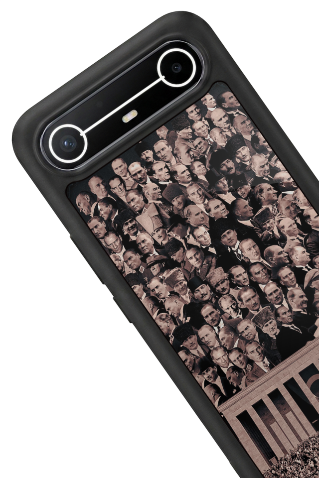 Tecno Spark Slim 5G Uyumlu Mustafa Kemal Ataturk Tasarımlı Glossy Premium Kılıf