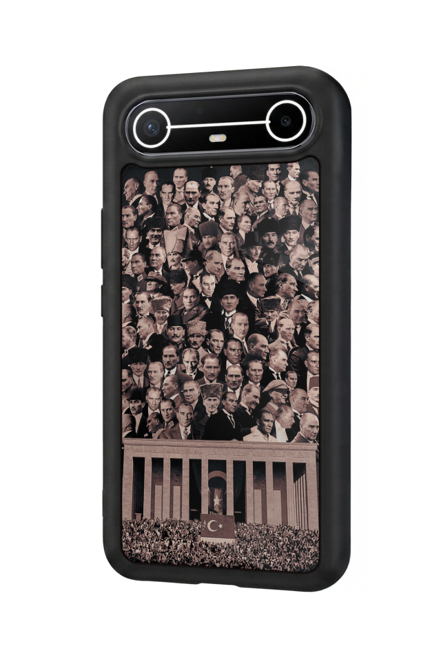 Tecno Spark Slim 5G Uyumlu Mustafa Kemal Ataturk Tasarımlı Glossy Premium Kılıf