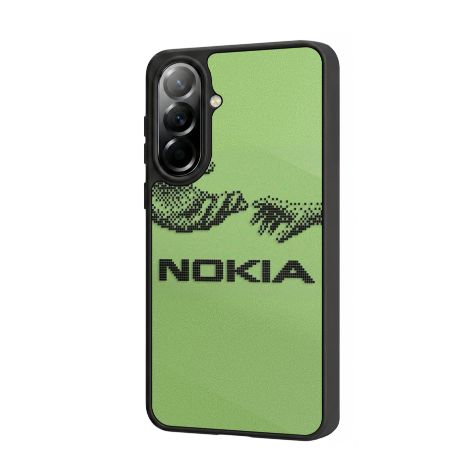 Samsung Galaxy A37 Uyumlu Nokia Tasarımlı Glossy Premium Kılıf