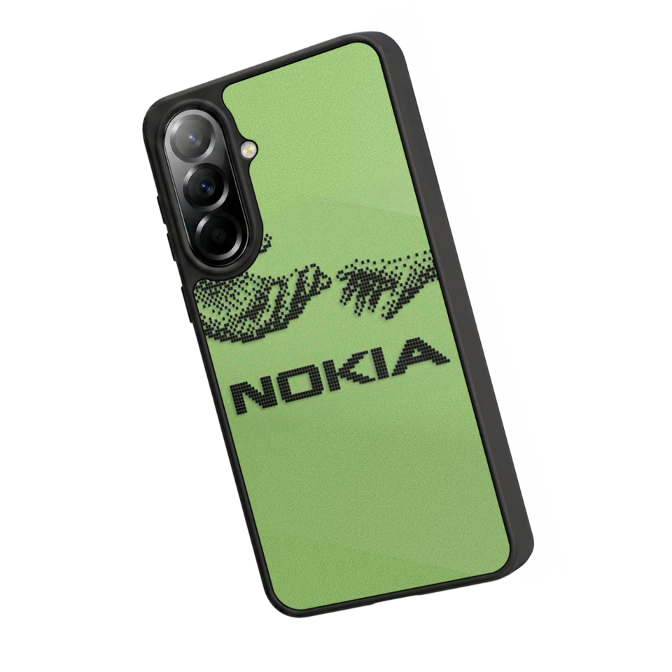Samsung Galaxy A37 Uyumlu Nokia Tasarımlı Glossy Premium Kılıf