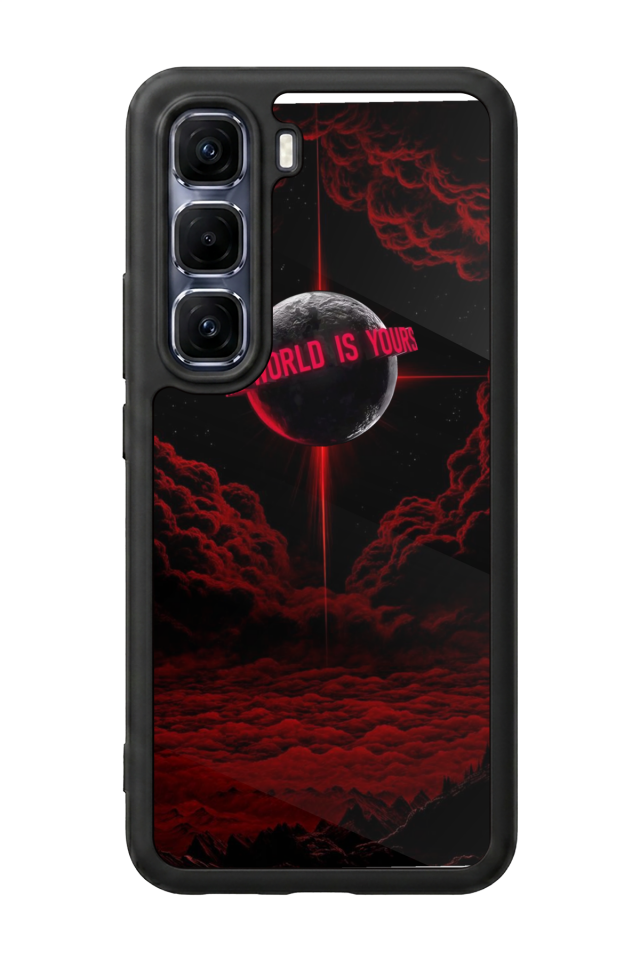 Infinix Hot 60 Pro Plus Uyumlu Scarface Tasarımlı Glossy Premium Kılıf