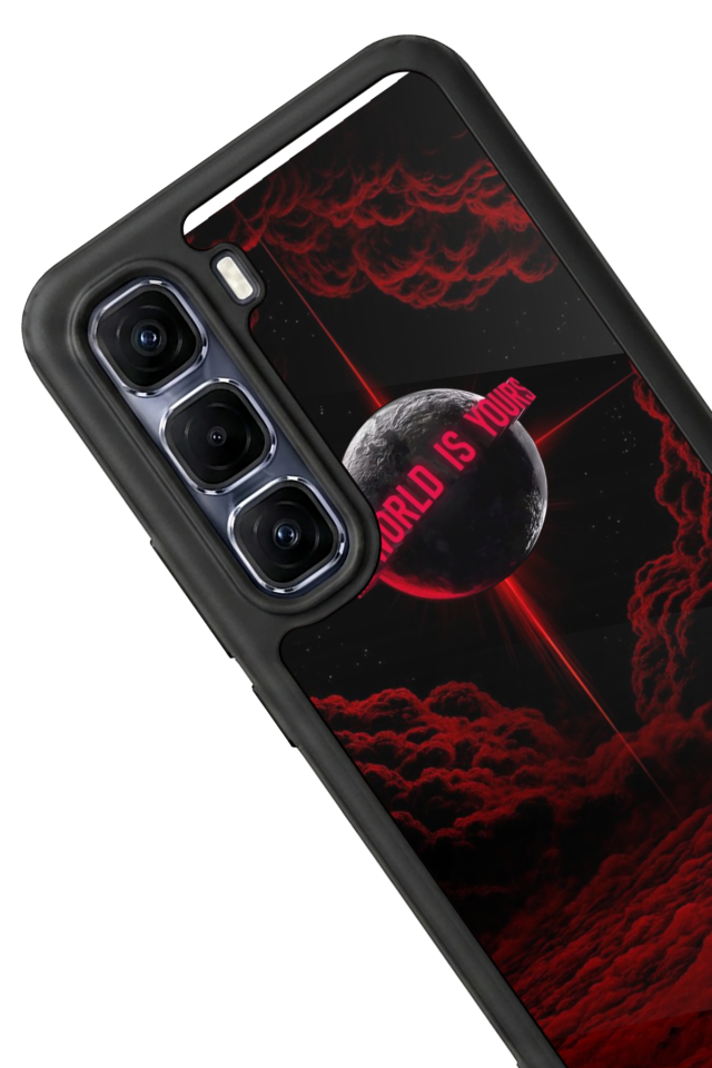 Infinix Hot 60 Pro Plus Uyumlu Scarface Tasarımlı Glossy Premium Kılıf