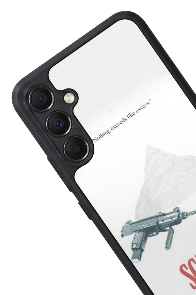 Samsung Galaxy A34 Uyumlu Scarface Tasarımlı Glossy Premium Kılıf